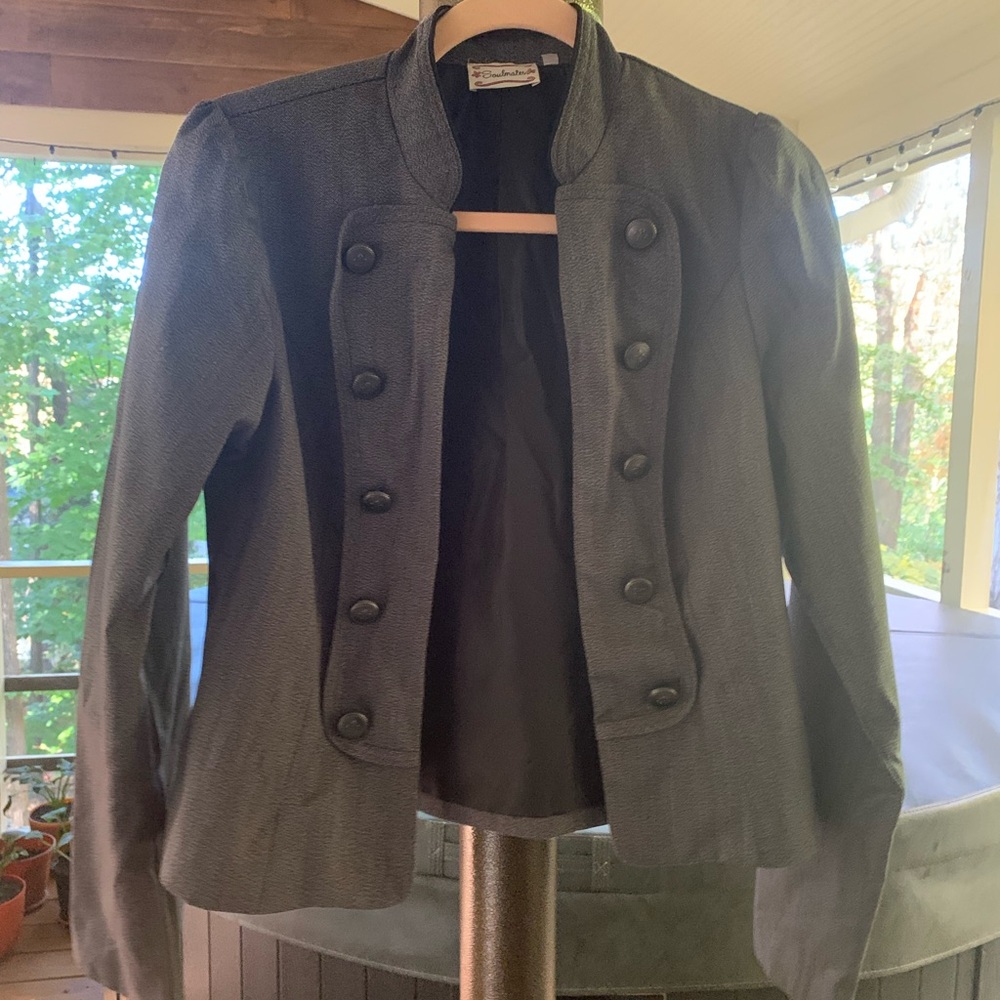 Gray little jacket